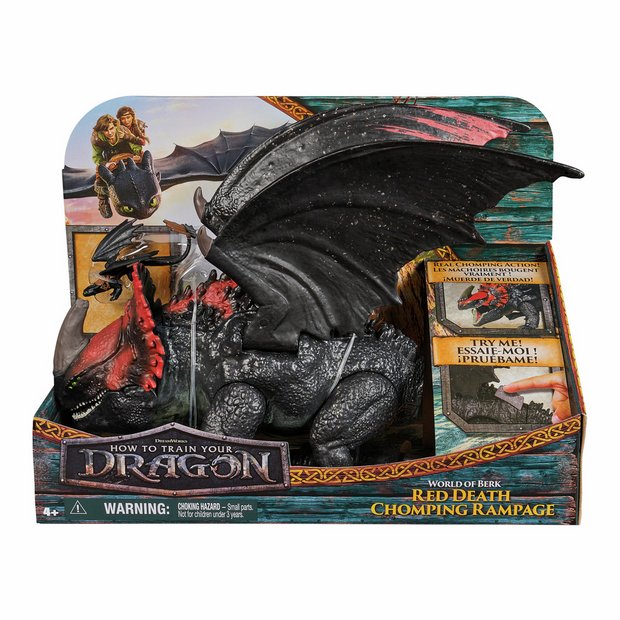 How to Train Your Dragon Red Death dragon toy - British product
