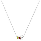 Argos Revere Peanuts Snoopy & Woodstock Heart Charm Necklace 18in- Buy online at McGrocer