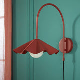 Argos Habitat Yuno Pleat Arch Metal Wall Light - Red- Buy online at McGrocer
