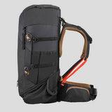 Decathlon men's trekking backpack black 50L (British brand)