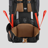 Decathlon men's trekking backpack black 50L (British brand)