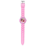 Disney kids pink time teacher watch 33mm (British brand)