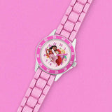 Disney kids pink time teacher watch 33mm (British brand)