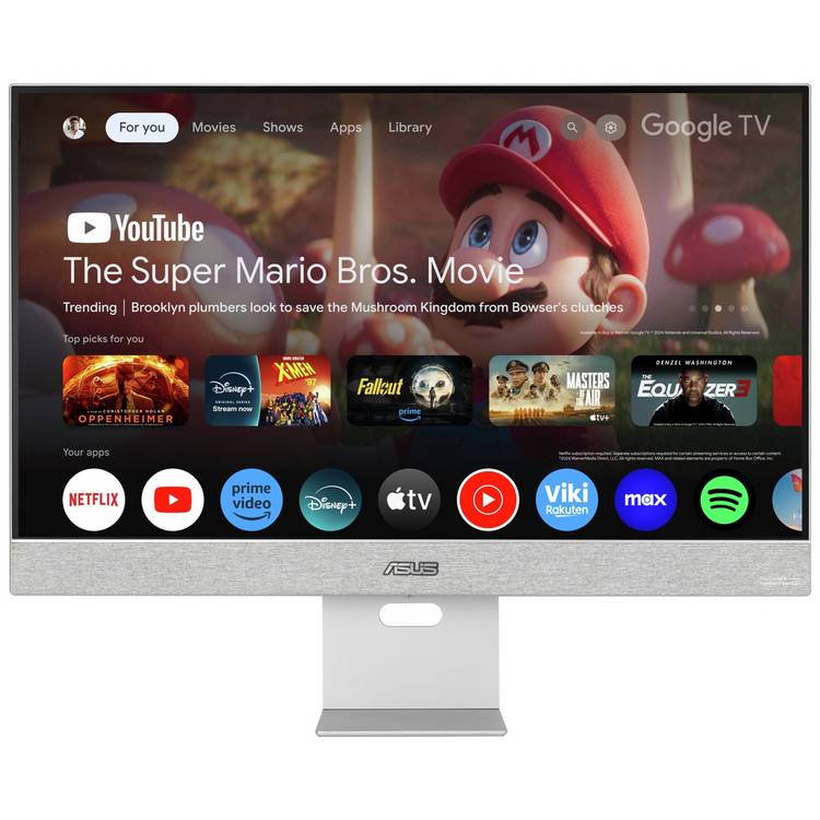 ASUS ZenScreen Smart MS27UC 27-inch 4K IPS monitor (British brand)
