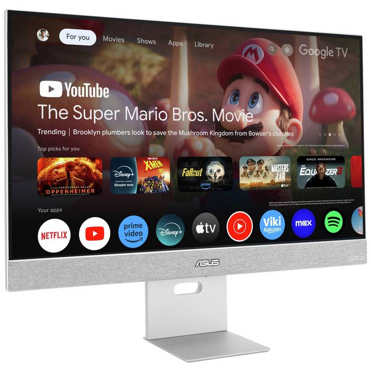 ASUS ZenScreen Smart MS27UC 27-inch 4K IPS monitor (British brand)