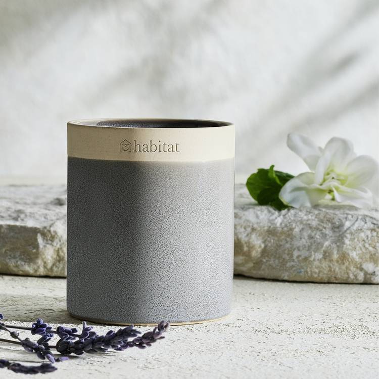 Habitat Singlewick Candle Spa Day ceramic, UK version