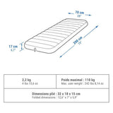 Decathlon Camping Mattress Air Comfort 70cm - British product