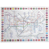 Gibsons jigsaw puzzle Tube map 1000 pieces (British brand)