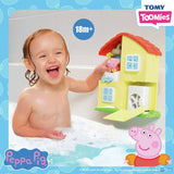 Peppa Pig Tomy House Bath Playset, imported from the UK