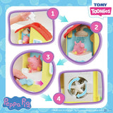 Peppa Pig Tomy House Bath Playset, imported from the UK