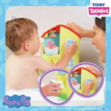 Peppa Pig Tomy House Bath Playset, imported from the UK