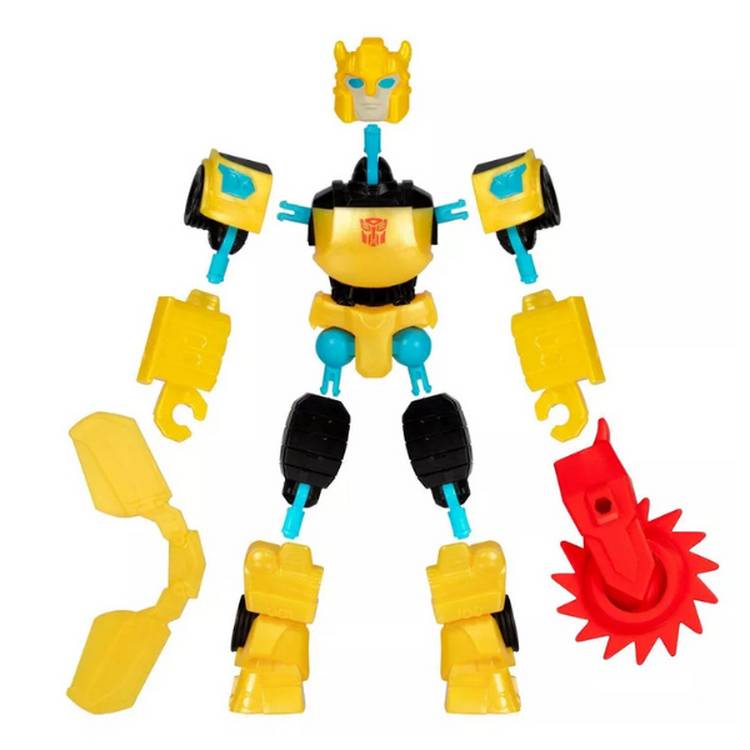 Mixmashers Transformers Bumblebee Deluxe Figure 12 cm toy, imported from the UK