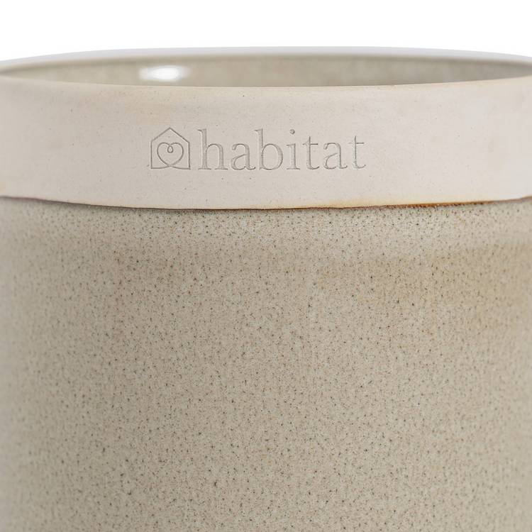 Habitat geranium and basil candle 8cm - British product