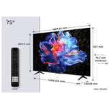 TCL 75V6C-UK 75 inch Smart 4K TV - British product