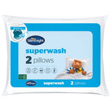 Silentnight Superwash medium firm pillows 2 pack, UK version