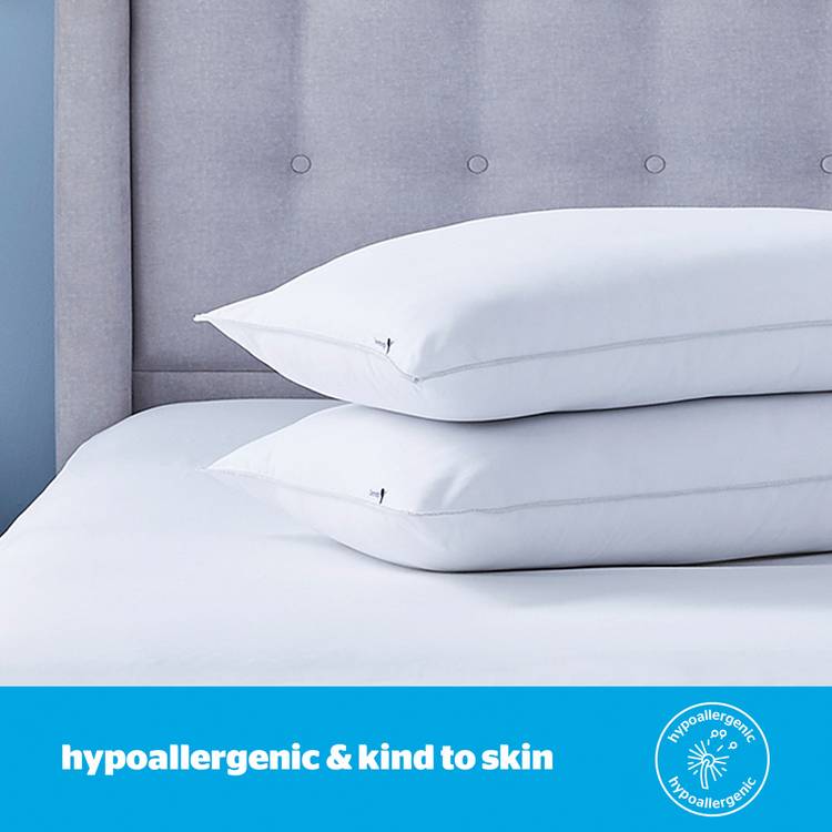Silentnight Superwash medium firm pillows 2 pack, UK version