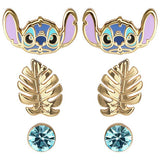 Disney Lilo & Stitch earring set pack of 3, imported from the UK