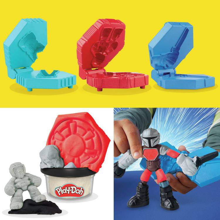Play-Doh Star Wars Mandalorian Grogu Speeder playset (British brand)