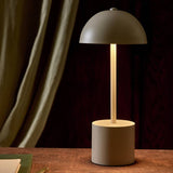 Argos Habitat Rechargeable Mushroom LED Table Lamp - Taupe- Buy online at McGrocer