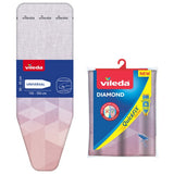 Vileda Diamond ironing board cover 130x45cm (British brand)