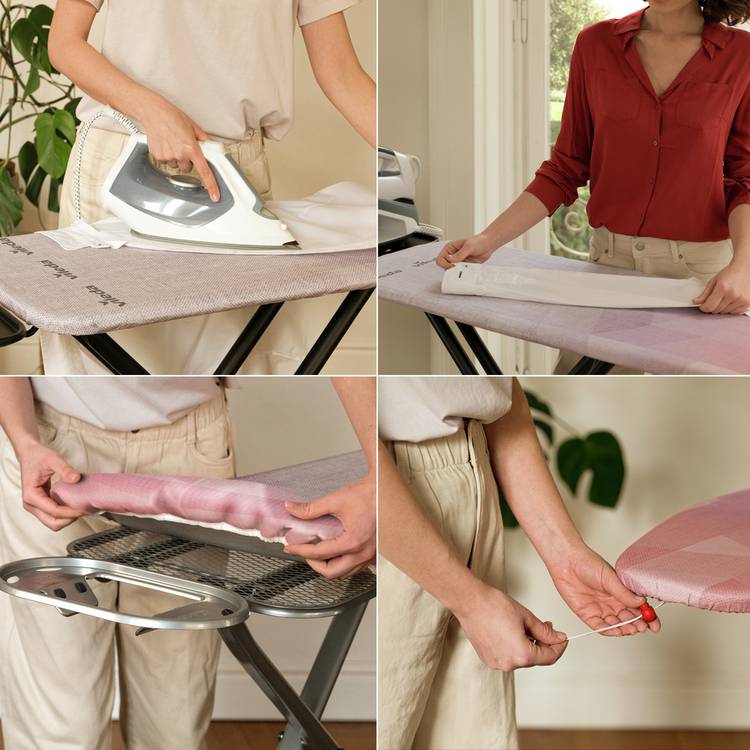 Vileda Diamond ironing board cover 130x45cm (British brand)