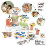 Smoby flower market toy set with accessories - British product