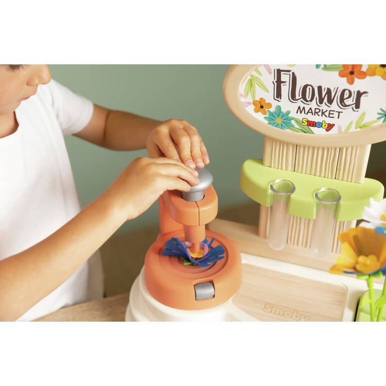 Smoby flower market toy set with accessories - British product