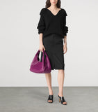 Bottega Veneta Campana medium leather shoulder bag, UK version