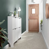 Argos GFW Narrow Shoe Storage Cabinet White- Buy online at McGrocer