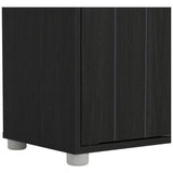 GFW shoe storage cabinet 2 door black finish, UK version