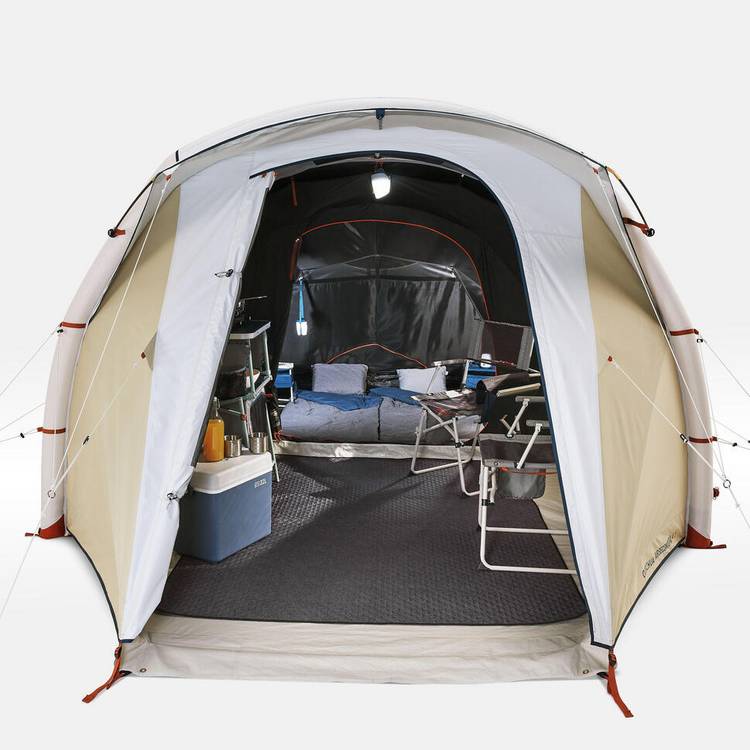 Decathlon 4 person inflatable blackout tent (British brand)