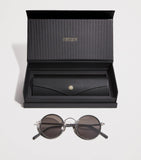Matsuda M3100 round sunglasses handcrafted titanium, UK version