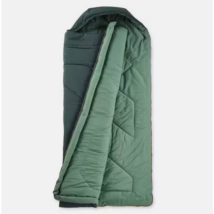 Decathlon sleeping bag 0°C green khaki - British product