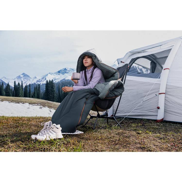 Decathlon sleeping bag 0°C green khaki - British product