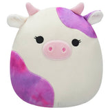 Squishmallows Kalina white cow plush 7.5 inch, imported from the UK