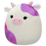 Squishmallows Kalina white cow plush 7.5 inch, imported from the UK
