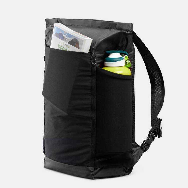 Decathlon 2-in-1 travel tote bag black 15L - British product