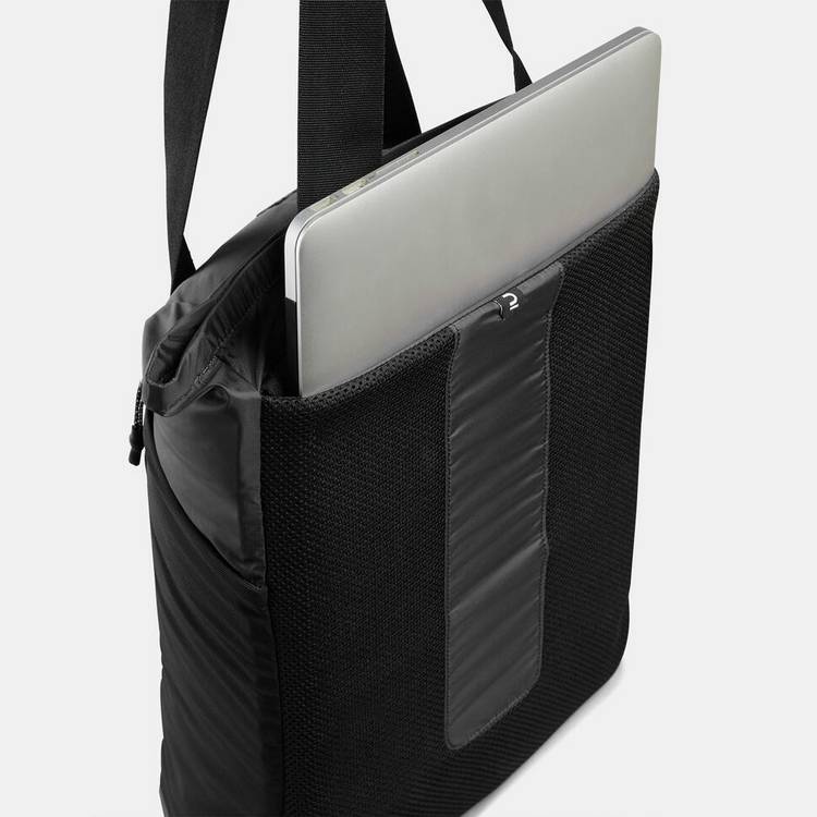 Decathlon 2-in-1 travel tote bag black 15L - British product