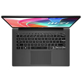 MSI Modern 14 i7 laptop 14-inch, imported from the UK