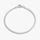Revere sterling silver serpentine chain bracelet - British product