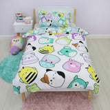 Squishmallows reversible kids bedding set single (British brand)
