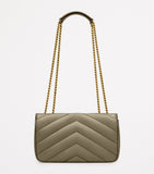 Saint Laurent Small Loulou shoulder bag, imported from the UK