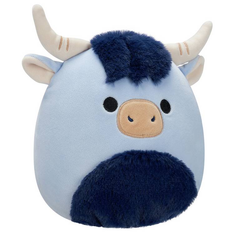 Squishmallows Toro blue Highland cow plush 7.5 inch - British product