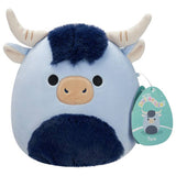 Squishmallows Toro blue Highland cow plush 7.5 inch - British product