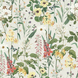 RHS flower medley cream wallpaper, UK version