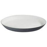 Denby Impression 12 piece stoneware dinner set charcoal - British product
