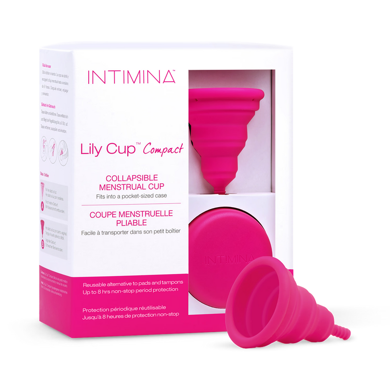 Intimina Lily Cup Compact B menstrual cup, imported from the UK