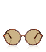 Harrods Miu Miu Acetate Oversized Round Sunglasses- Buy online at McGrocer