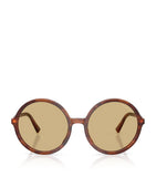 Miu Miu acetate oversized round sunglasses, imported from the UK