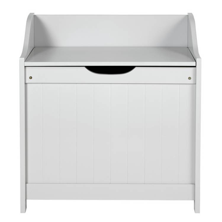 Argos Home monks bench laundry box grey 60 litre (British brand)